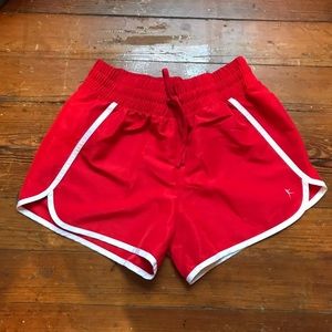 Red Running Shorts
